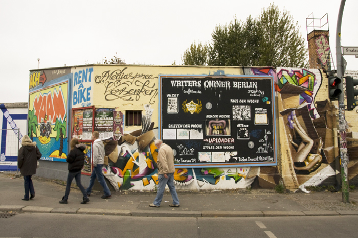 mur de berlin en octobre 2009