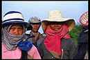portraits des femmes des rizières du lac tonlé au cambodge