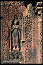 apsara de banteay srei un des temples d'Angkor au Cambodge en Asie du sud-est