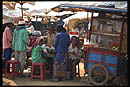 le marché de Siem Reap près des temples d'Angkor au Cambodge