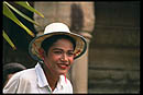 acteur des temples d'Angkor au Cambodge en Asie du sud-est