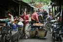 ruelle de Chengdu dans le Sichuan en Chine