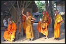 bonze à Luang Prabang au Laos