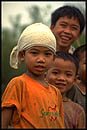 enfants de Vientiane au Laos