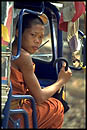 moine à Vientiane au Laos