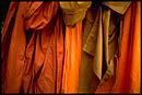 robes des moines à Vientiane au Laos