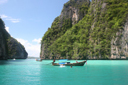 maya baie de koh phi phi après le tsunami en thailande