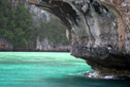 maya baie de koh phi phi après le tsunami en thailande