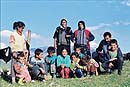 en turquie famille kurde nomade