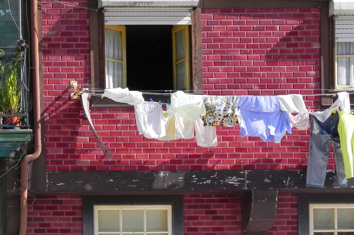 photo linge à Porto Portugal