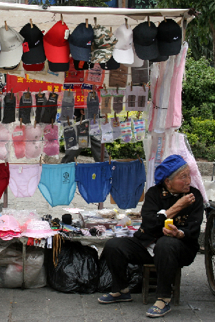 Dali, dans la province de Yunnan, est un beau village traditionnel de l'ethnie Bai