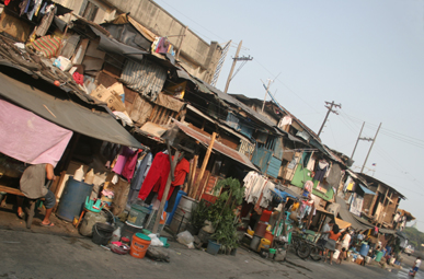 Les bidonvilles de Manille