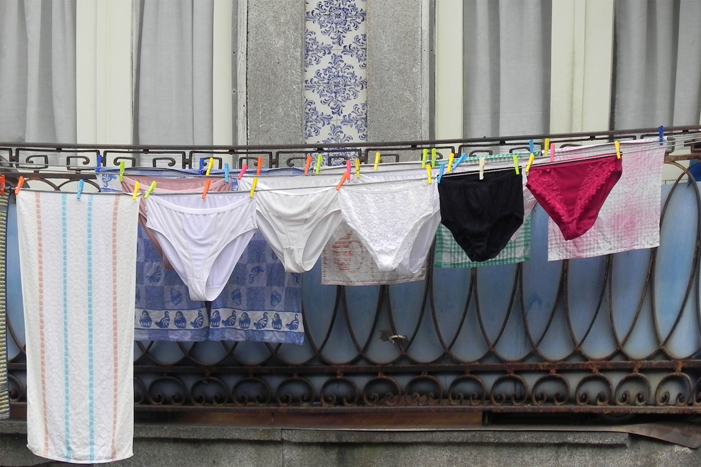 photo linge à Porto Portugal