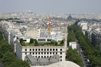 arc triomphe paris lemaire